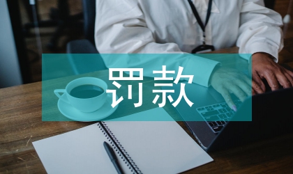 行政處罰當(dāng)事人繳罰款的綜述