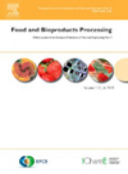 Food And Bioproducts Processing雜志
