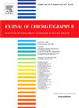 Journal Of Chromatography B-analytical Technologies In The Biomedical And Life S雜志