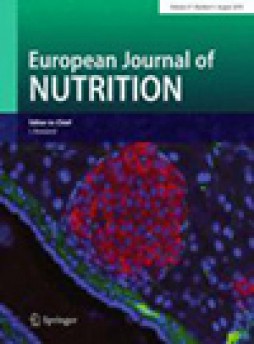 European Journal Of Nutrition雜志