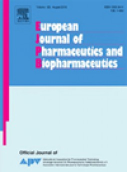 European Journal Of Pharmaceutics And Biopharmaceutics雜志