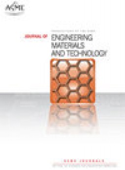 Journal Of Engineering Materials And Technology-transactions Of The Asme雜志