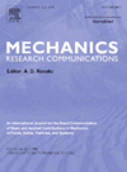 Mechanics Research Communications雜志