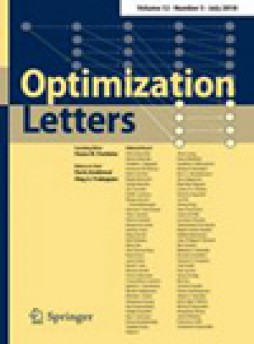 Optimization Letters雜志