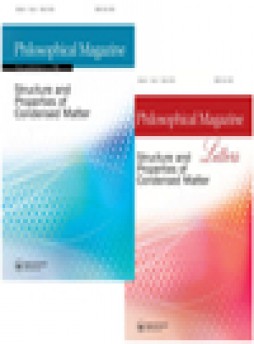 Philosophical Magazine Letters雜志