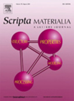 Scripta Materialia雜志