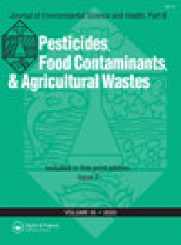 Journal Of Environmental Science And Health Part B-pesticides Food Contaminants雜志