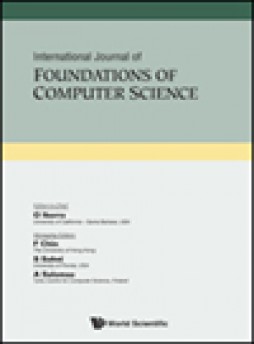 International Journal Of Foundations Of Computer Science雜志
