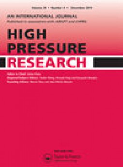 High Pressure Research雜志
