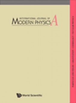 International Journal Of Modern Physics A雜志
