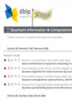 Quantum Information & Computation雜志
