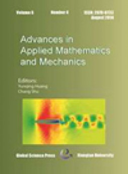 Advances In Applied Mathematics And Mechanics雜志