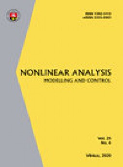 Nonlinear Analysis-modelling And Control雜志