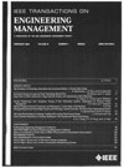 Ieee Transactions On Engineering Management雜志