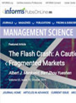 Management Science雜志