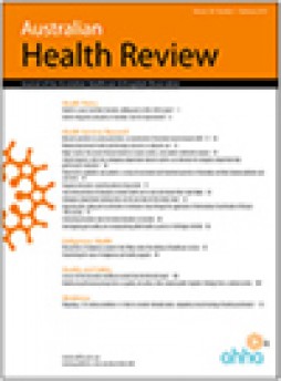 Australian Health Review雜志