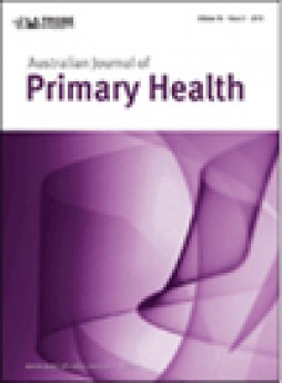 Australian Journal Of Primary Health雜志