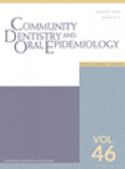 Community Dentistry And Oral Epidemiology雜志