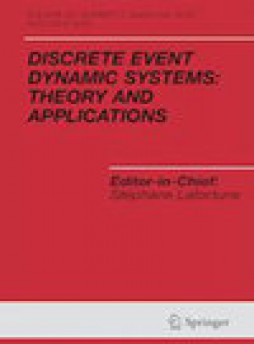 Discrete Event Dynamic Systems-theory And Applications雜志
