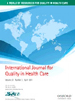 International Journal For Quality In Health Care雜志