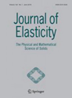 Journal Of Elasticity雜志