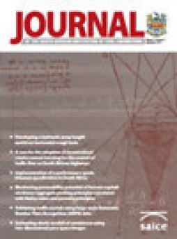 Journal Of The South African Institution Of Civil Engineering雜志
