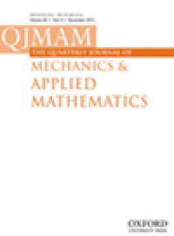 Quarterly Journal Of Mechanics And Applied Mathematics雜志