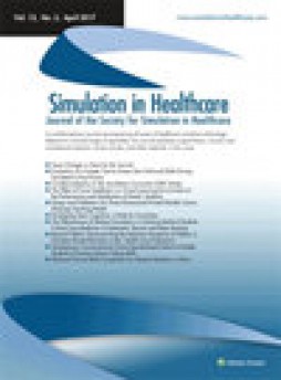 Simulation In Healthcare-journal Of The Society For Simulation In Healthcare雜志