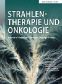 Strahlentherapie Und Onkologie雜志