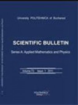 University Politehnica Of Bucharest Scientific Bulletin-series A-applied Mathema雜志