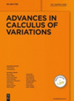 Advances In Calculus Of Variations雜志