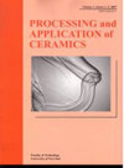 Processing And Application Of Ceramics雜志