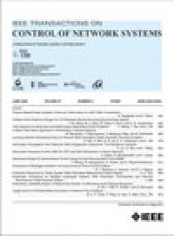 Ieee Transactions On Control Of Network Systems雜志