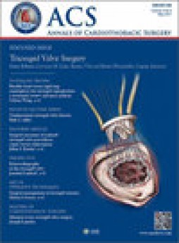 Annals Of Cardiothoracic Surgery雜志