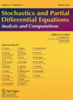 Stochastics And Partial Differential Equations-analysis And Computations雜志