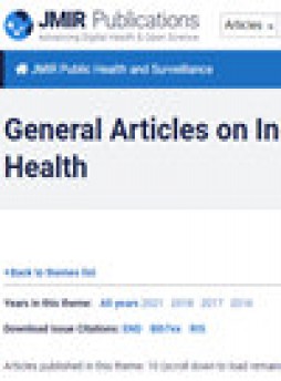 Jmir Public Health And Surveillance雜志