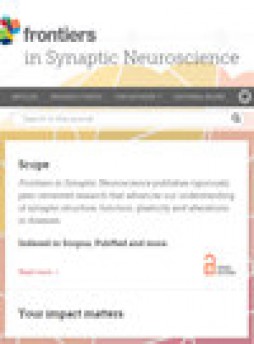 Frontiers In Synaptic Neuroscience雜志