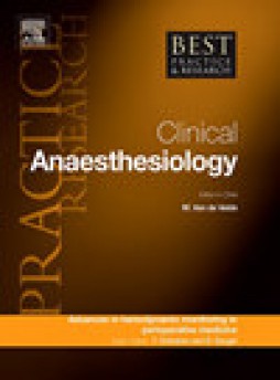 Best Practice & Research-clinical Anaesthesiology雜志