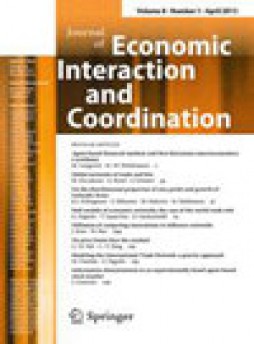 Journal Of Economic Interaction And Coordination雜志