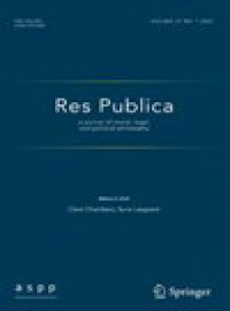Res Publica-a Journal Of Moral Legal And Political Philosophy雜志