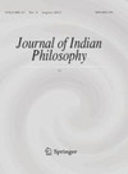 Journal Of Indian Philosophy雜志