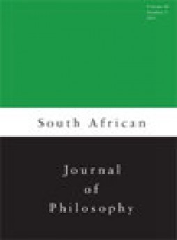 South African Journal Of Philosophy雜志