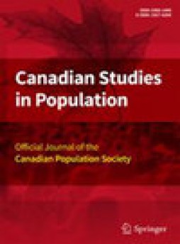 Canadian Studies In Population雜志