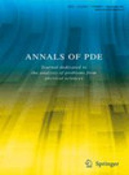 Annals Of Pde雜志