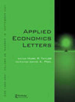 Applied Economics Letters雜志