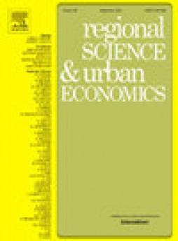 Regional Science And Urban Economics雜志