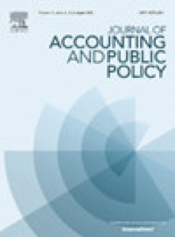 Journal Of Accounting And Public Policy雜志