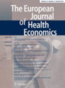 European Journal Of Health Economics雜志
