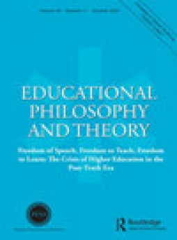 Educational Philosophy And Theory雜志