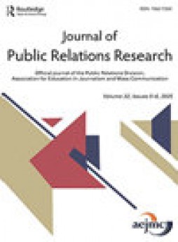 Journal Of Public Relations Research雜志